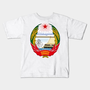 Emblem  of  North  Korea Kids T-Shirt